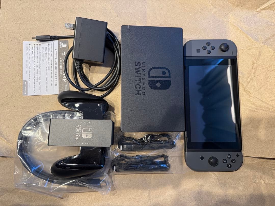 Nintendo Switch 本体 Joy-Con グレー 旧モデル