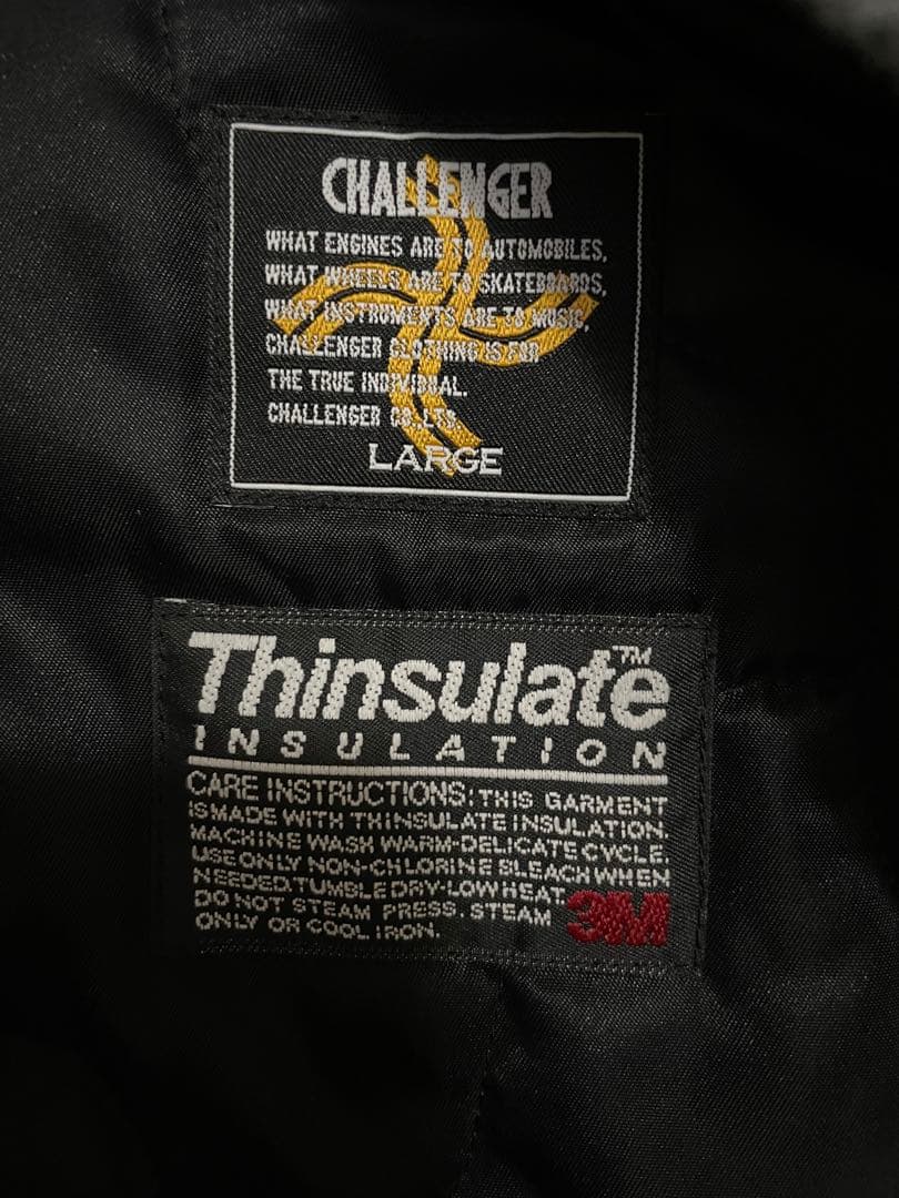 CHALLENGER Thinsulate™ ベスト オンブレチェック　Lサイズ