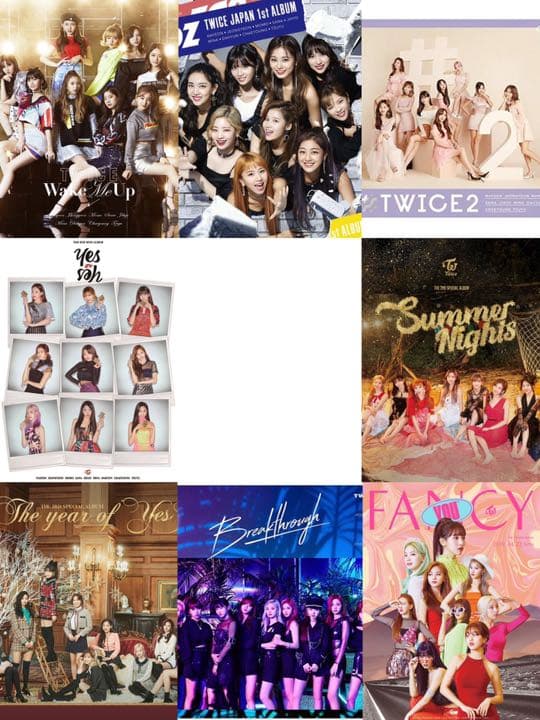 TWICE CDセット 【トレカ付き】