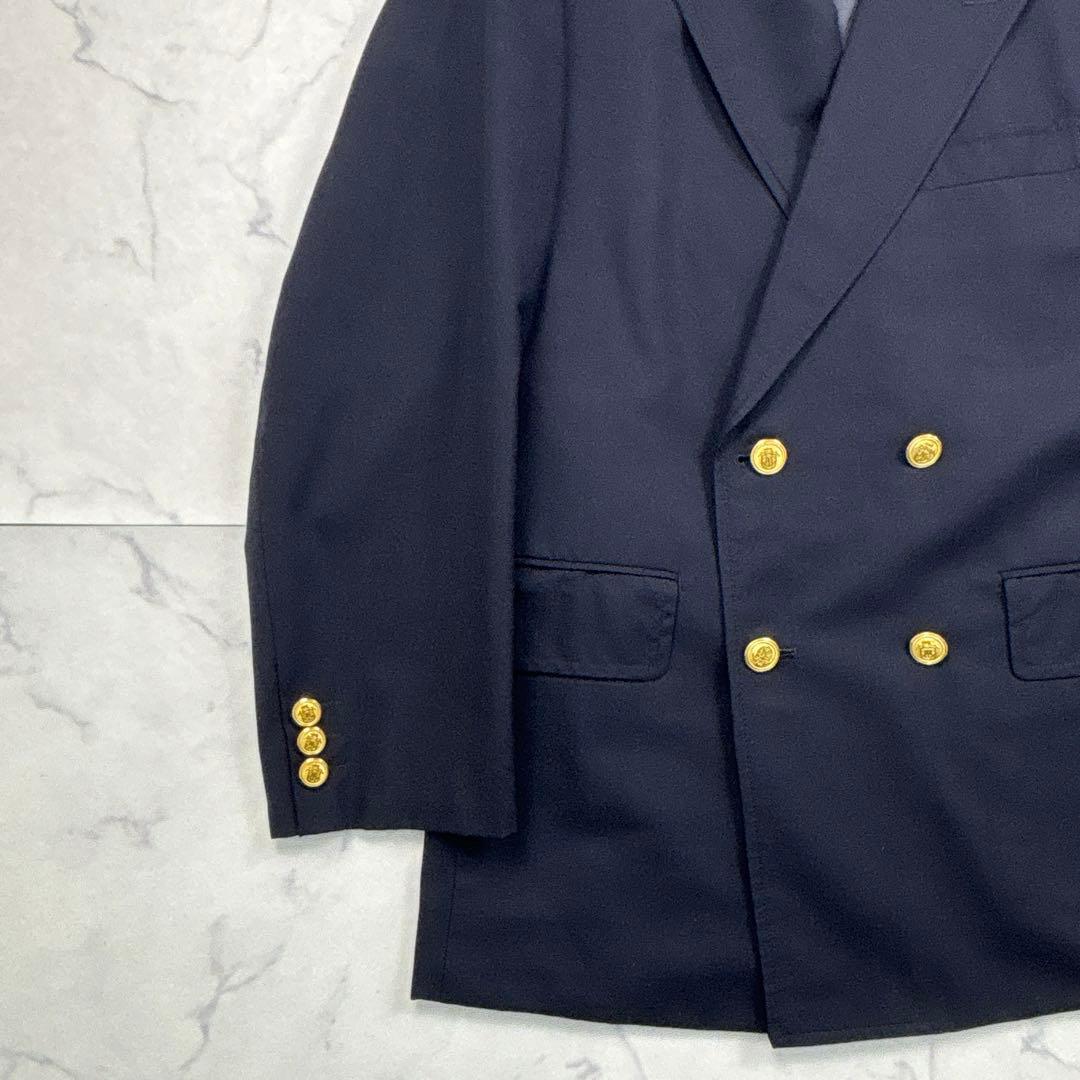 【逸品】J.PRESS 紺ブレ　ダブルブレストJK　金釦　オーセンティックモデル