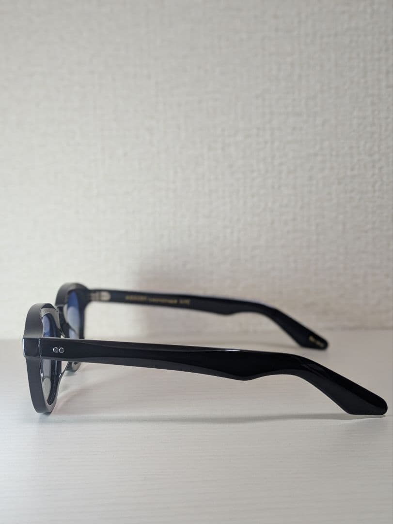 新品未使用 MOSCOT DAHVEN サングラス ブラック×ブルー