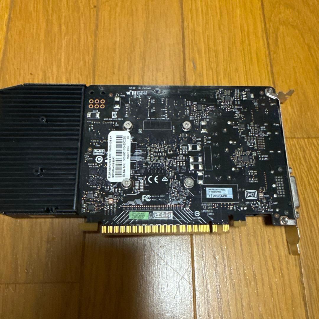 グラフィックボード・グラボ・ビデオカード ELSA GTX1050ti 4GB