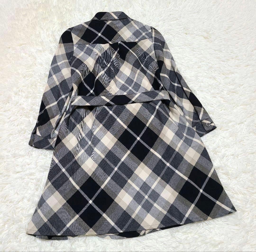 BURBERRY BLUE LABEL ＊チェック＊シャツワンピース＊36