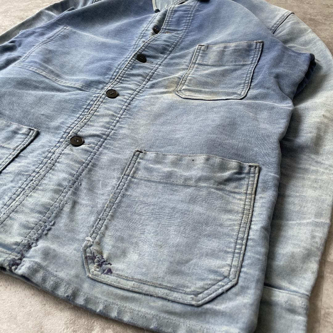 50-60s モールスキン フレンチワークジャケット