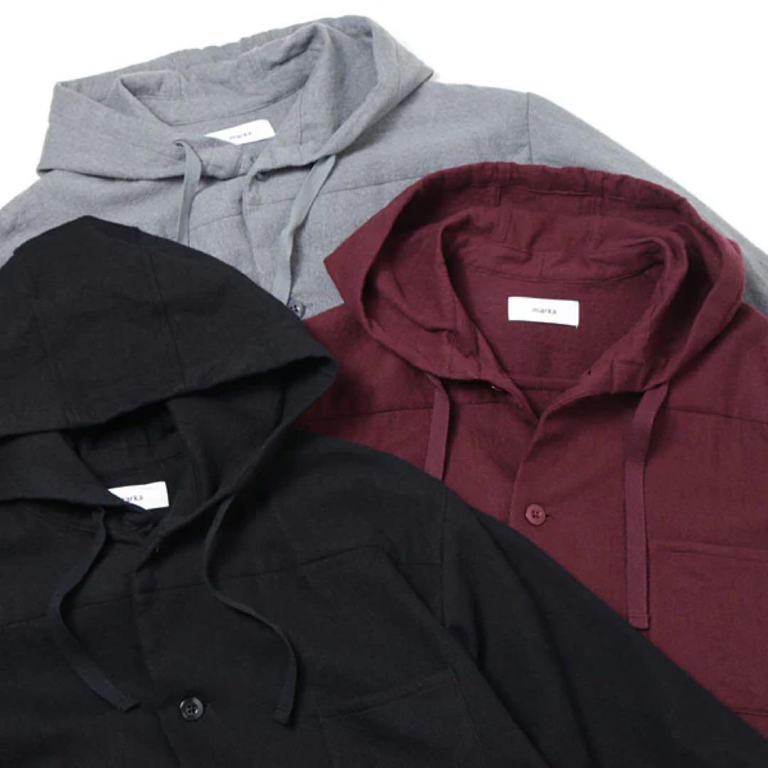 ☆美品☆ MARKA BUTCHER SHIRTS COAT ブラック