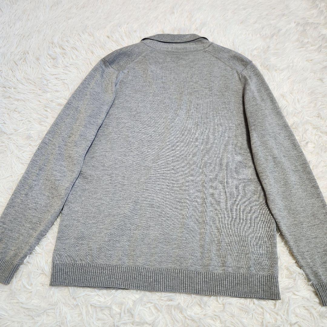 【極美品】トゥモローランド トリコット シルク混 ダブル ニット ジャケット L
