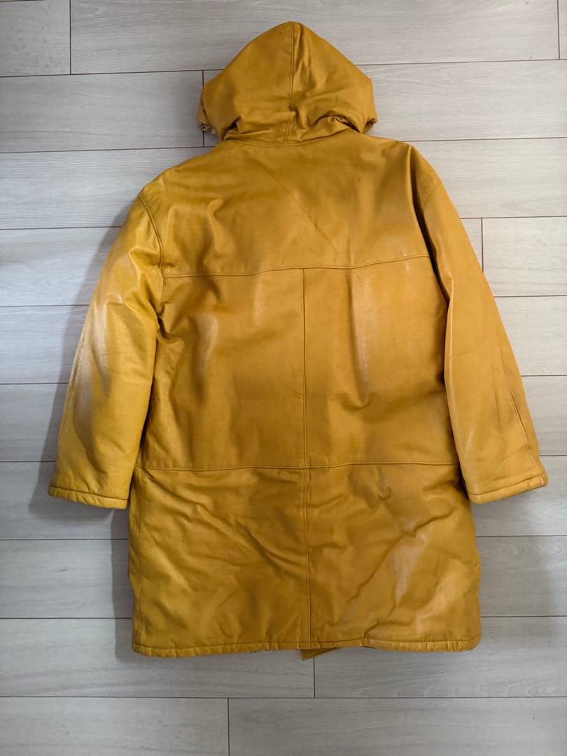 ジャケット・アウター C.P. Company LEATHER DUFFLE COAT 80s