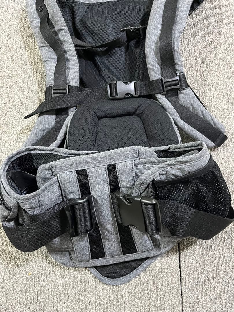 【数回の使用 美品】ポルバンプライム 　ヒップシート ダブルショルダー