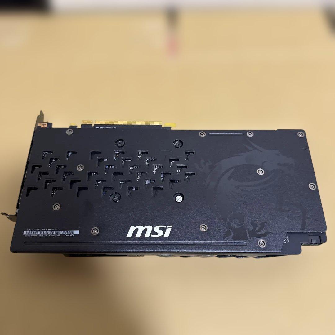 『値下げ不能』 MSI Geforce GTX1060 Gaming X 6G
