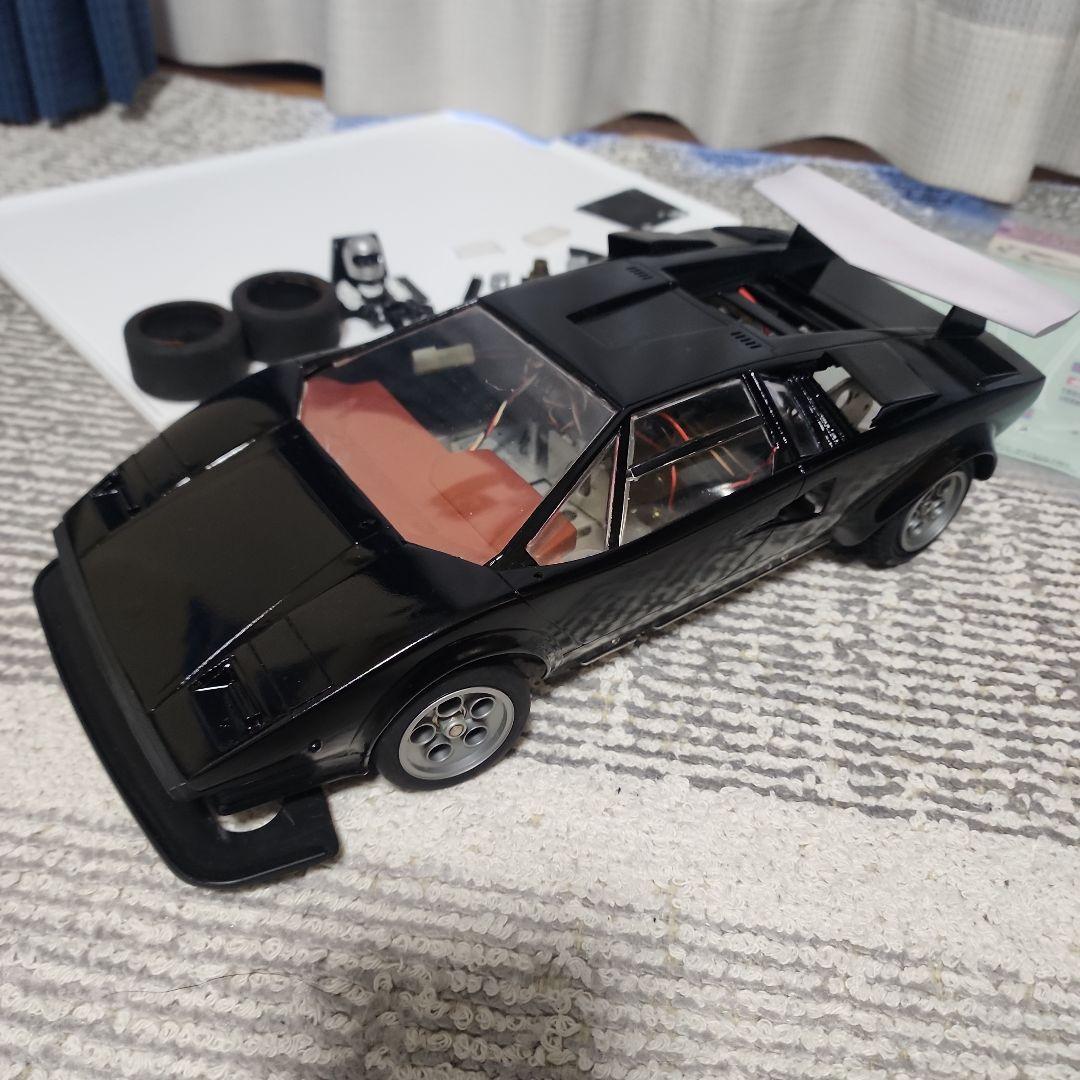 タミヤ1/12RC カウンタックLP500S ジャンク現代メカで走行可