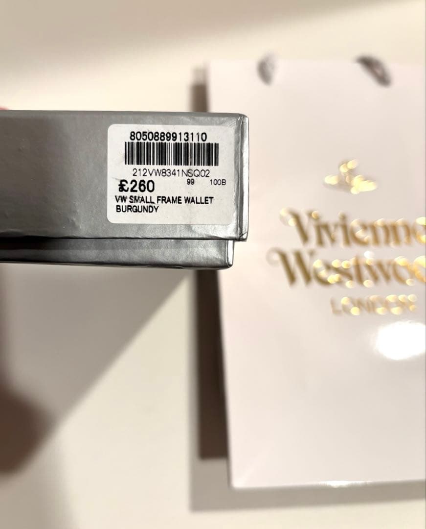 新品未使用❤︎Vivienne Westwood 3つ折り財布 エナメル 赤