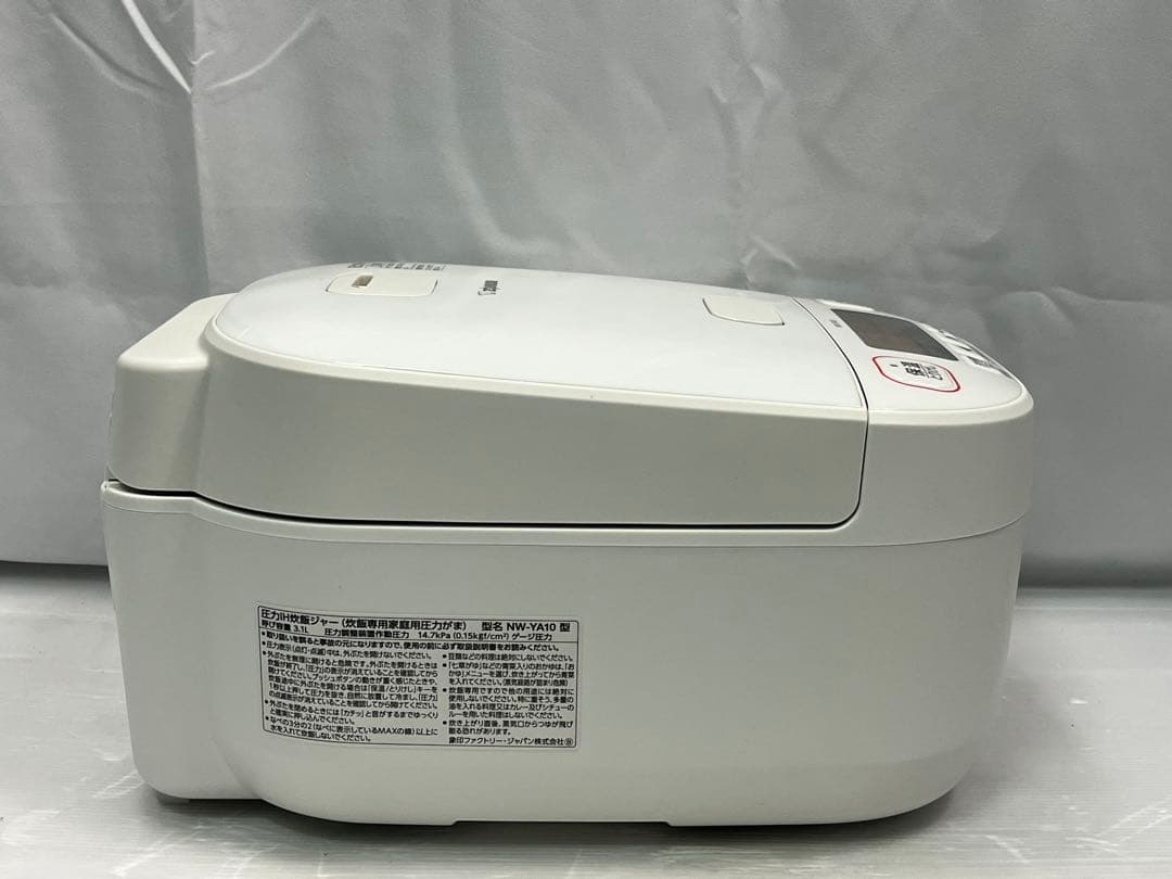 象印 圧力IH炊飯ジャー 極め炊き NW-YA10型 2024年製