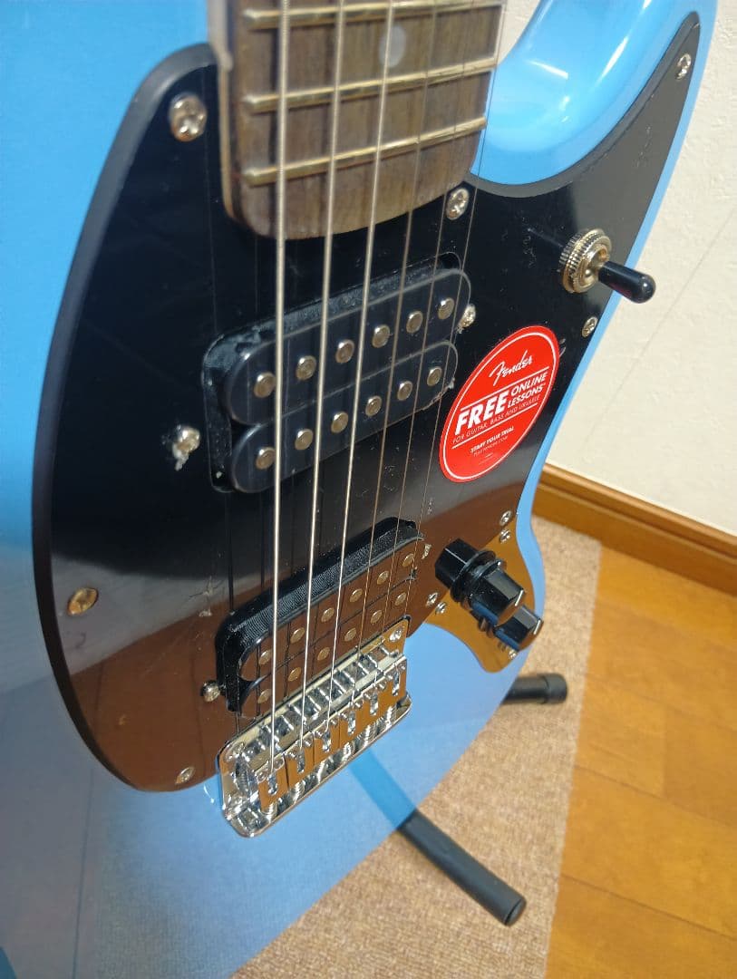 （美品）Squier by Fender Sonic Mustang HH