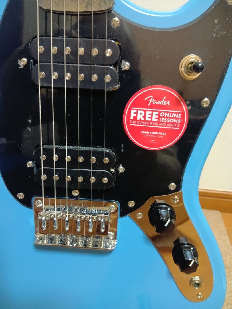 （美品）Squier by Fender Sonic Mustang HH