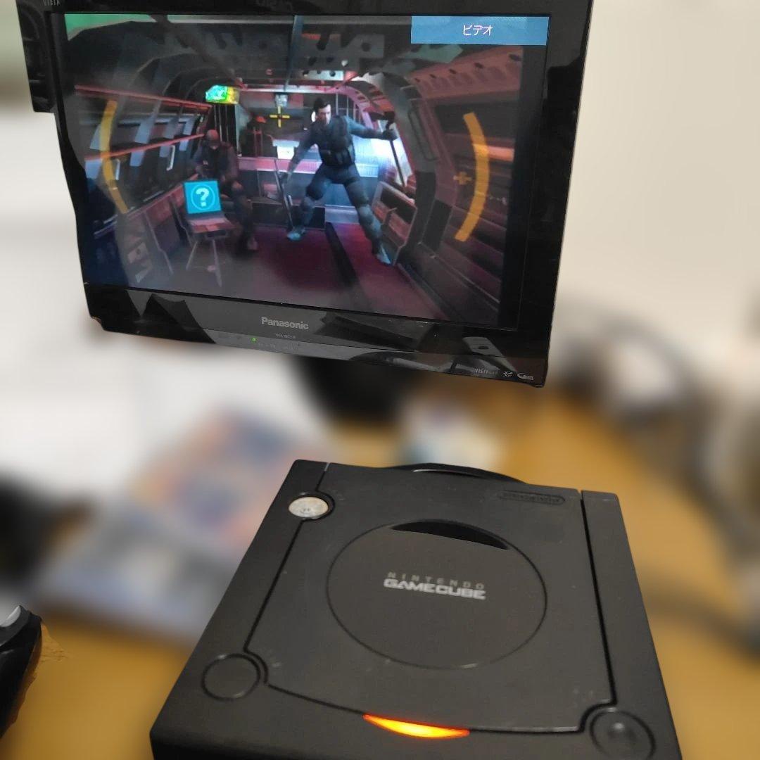 ゲームキューブ 本体 ＋コントローラー2個＋ゲームソフト2個＋付属品