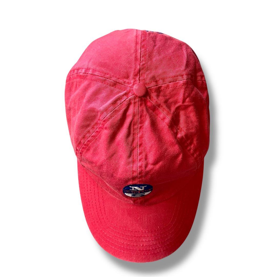90s NORTH SAILS OLD CAP フェード コットン キャップ