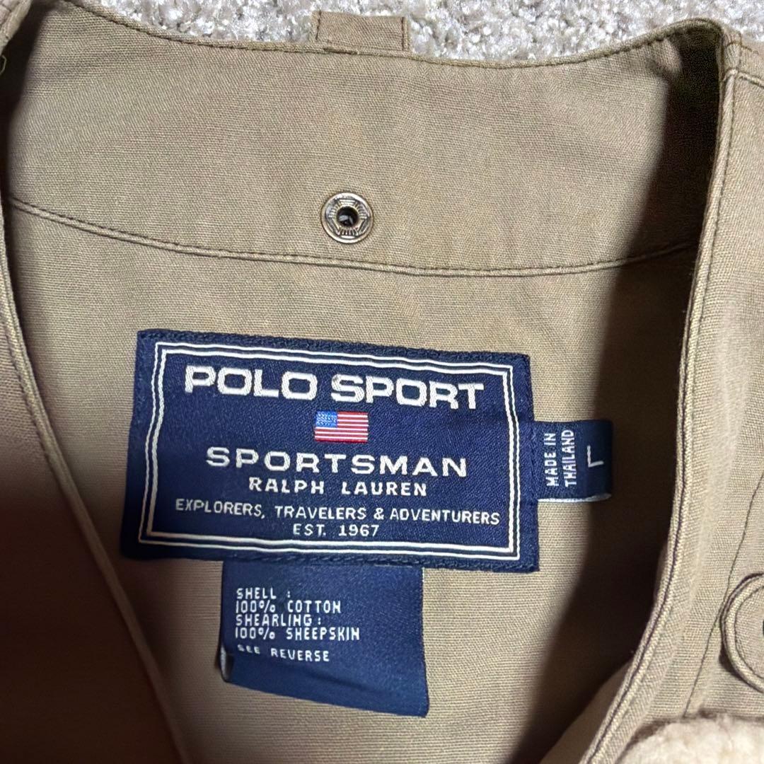 90s POLO SPORT フィッシングベスト アウトドアベスト ヴィンテージ
