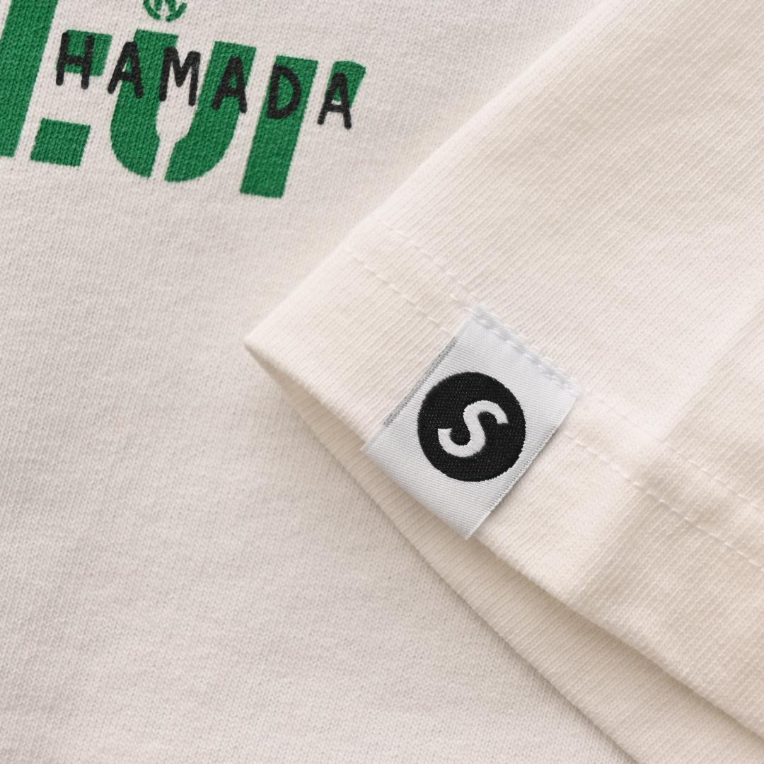 ゆ*き様 SAPEur サプール 浜ちゃん Tシャツ L ホワイト 白 半袖 浜