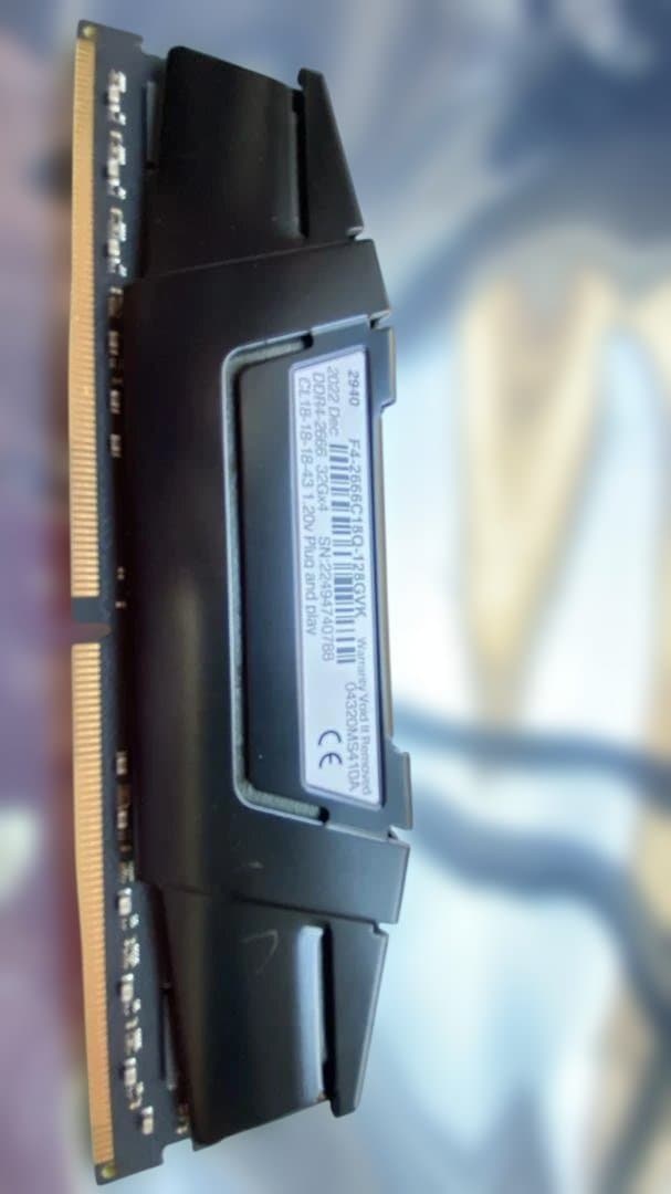 美品 GSKILL 128GB (32GBx4) DDR4-2666 動作確認済