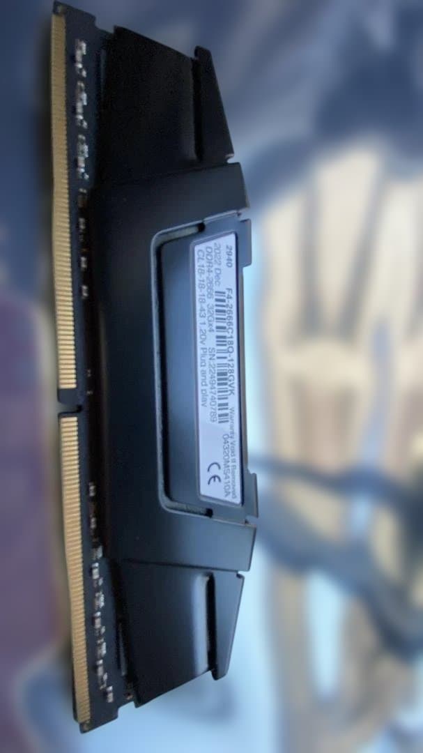 美品 GSKILL 128GB (32GBx4) DDR4-2666 動作確認済