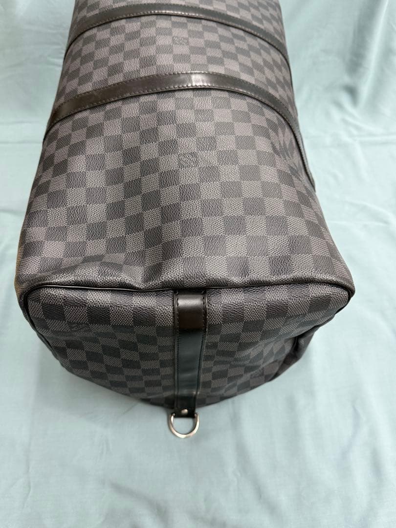 ルイヴィトン　ダミエグラフィット　キーポルバンドリエール55 中古品