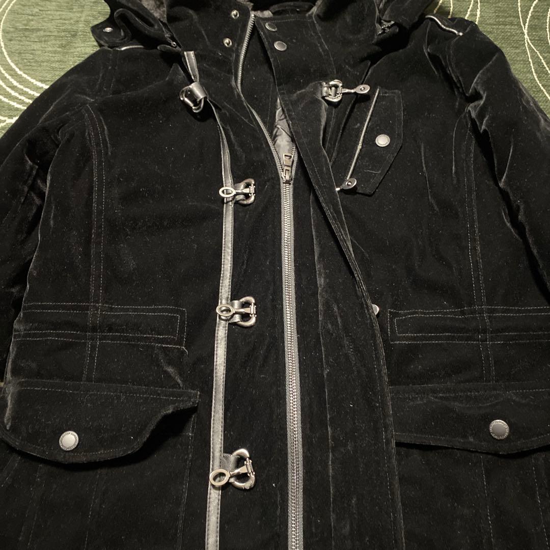 Semantic design 00s velour fur coat お兄系