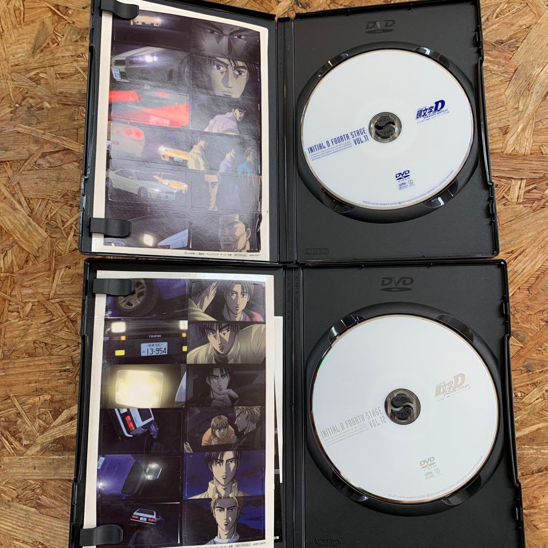 頭文字D FOURTH STAGE DVD 全12巻セット