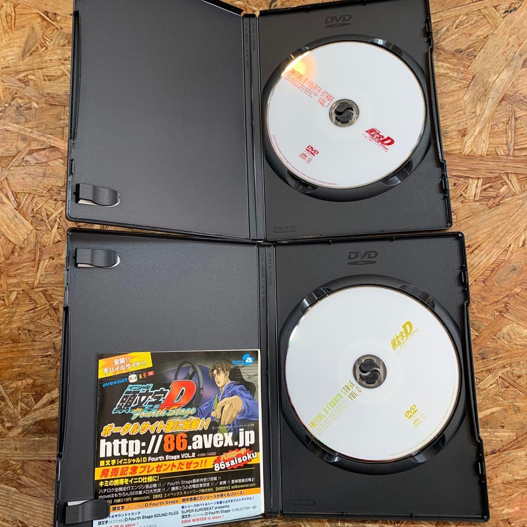 頭文字D FOURTH STAGE DVD 全12巻セット