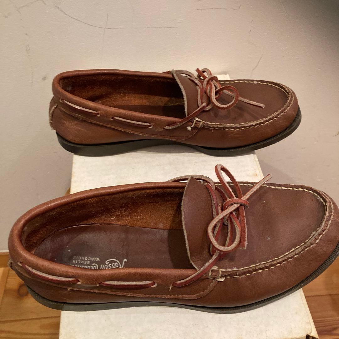 コマさん　Russell Moccasin ブラウンモカシン
