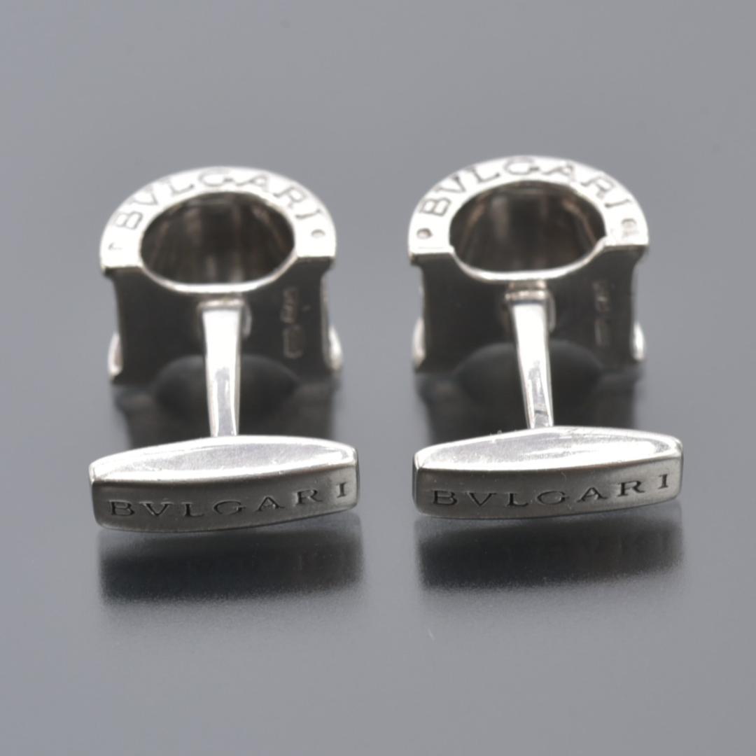 磨き済/美品 ブルガリ BVLGARI カフス ビーゼロワン SV 925
