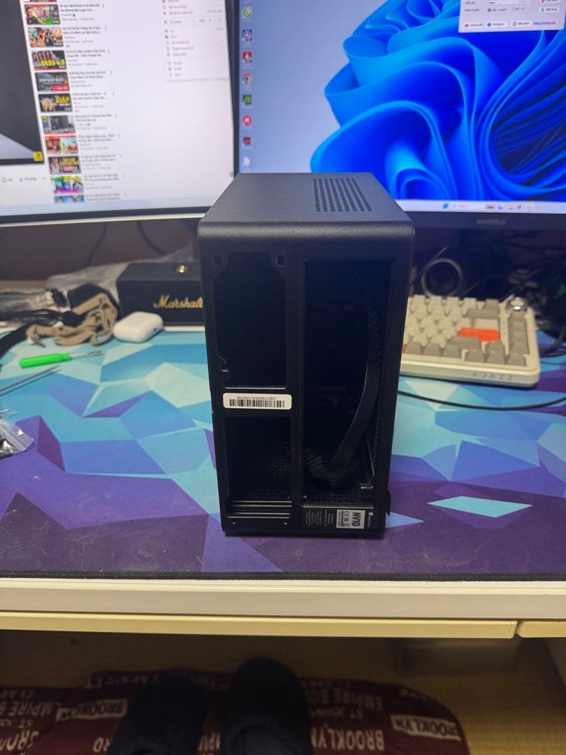 JONSBO NV 10 Mini-ITXケース NAS向け アルミ筐体 中古品