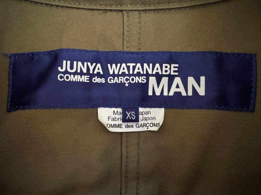JUNYA WATANABE MAN ノルディック柄ニット モッズコート XS