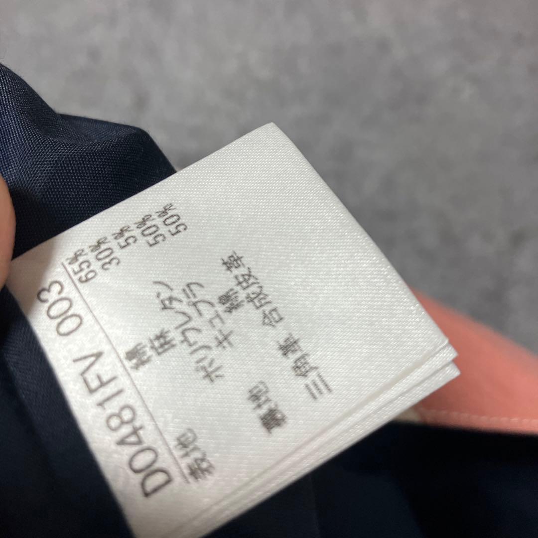 papas パッチワーク　コットンリネンカラフル　ベスト　L 美品