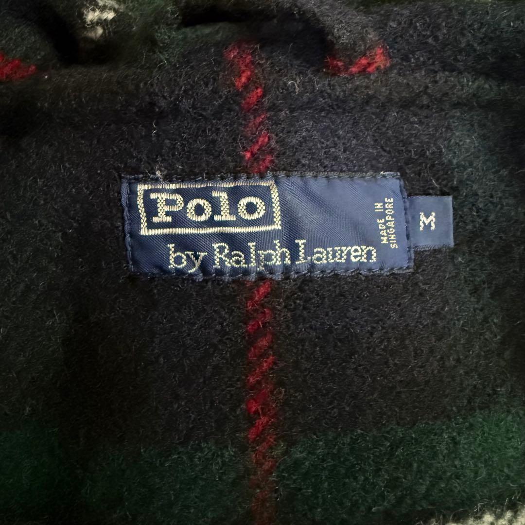 Polo by Ralph Lauren ダッフルコート チェック ビンテージM
