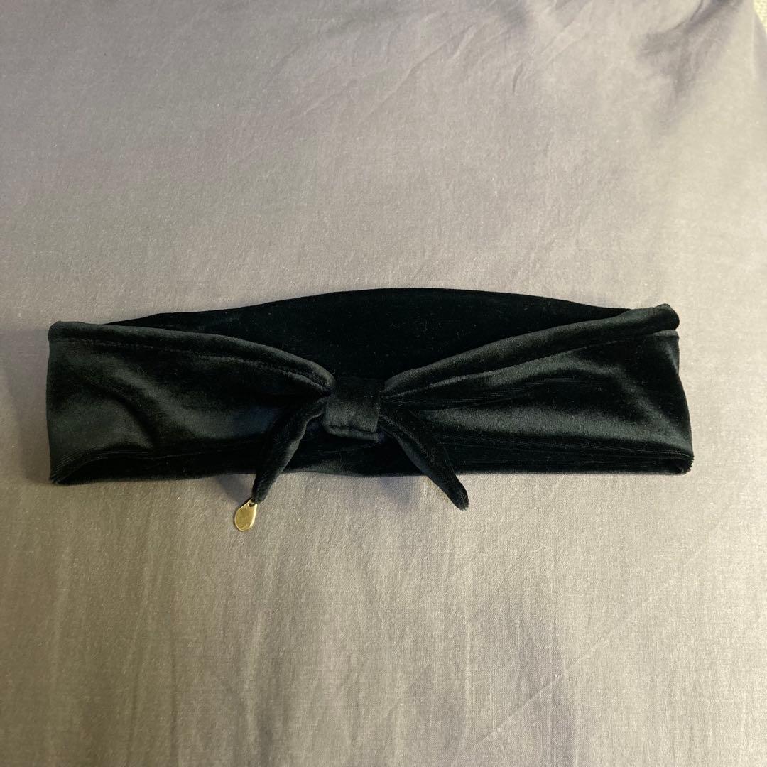 THE SHINZONE VELOUR HAIRBAND シンゾーン ベロア