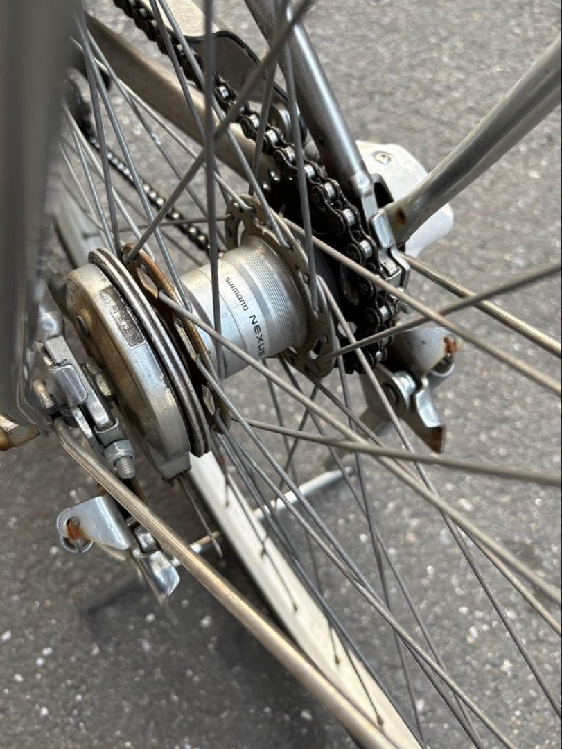 電動アシスト自転車 シティタイプ バスケット付き