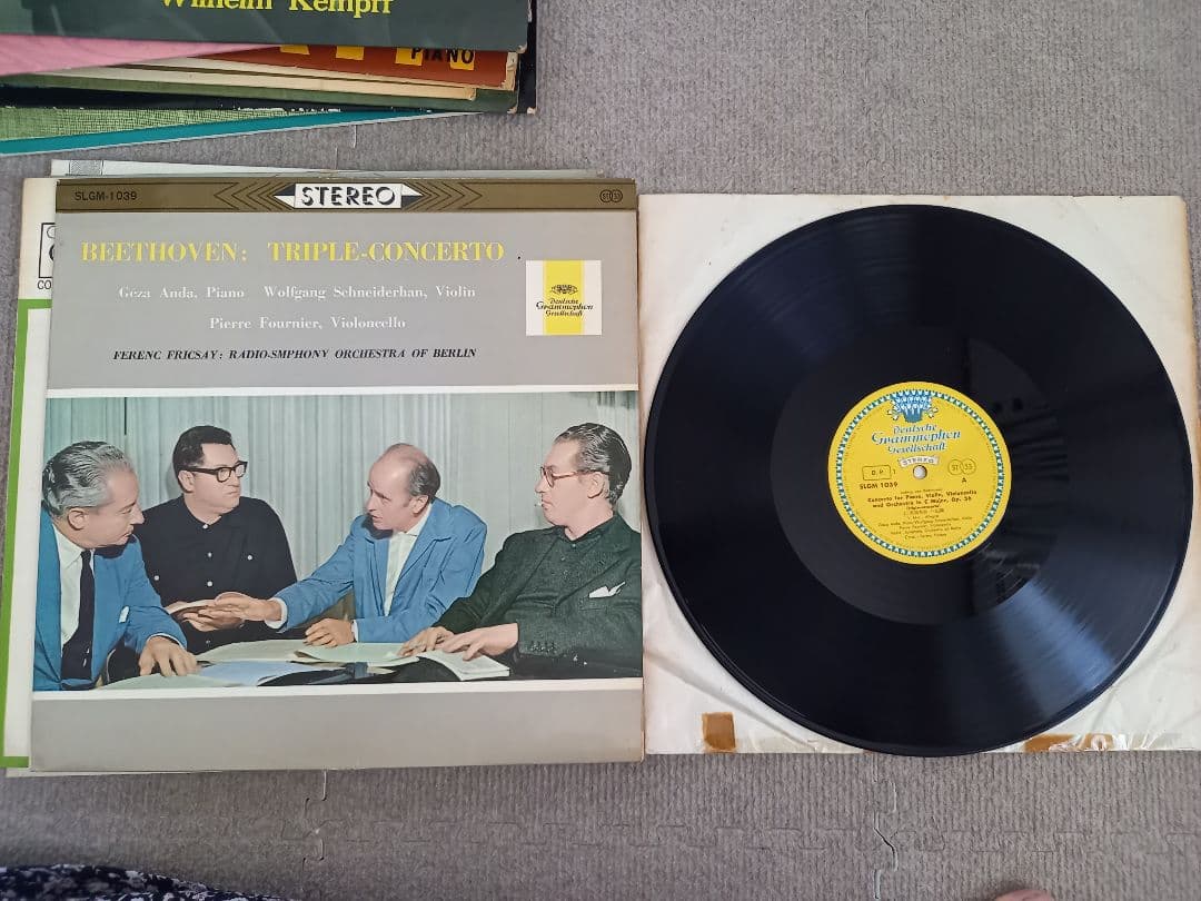 ベートーベン16枚　中古LP　本枚の状態良好　名盤有り　1950年～