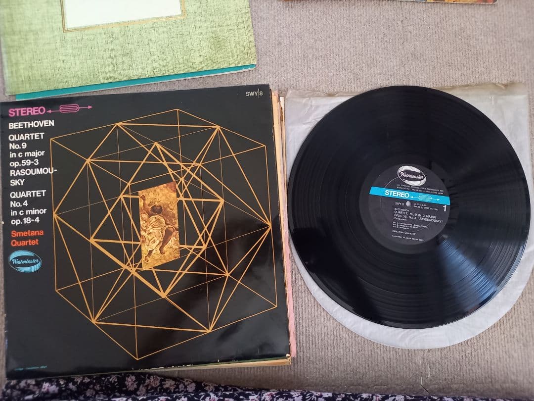 ベートーベン16枚　中古LP　本枚の状態良好　名盤有り　1950年～