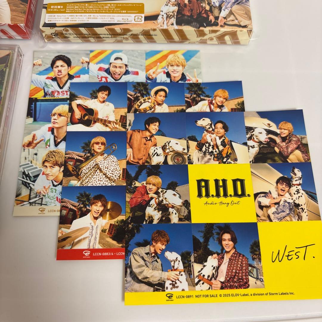 WESTꓸ「A.H.O. -Audio Hang Out-」三形態セット