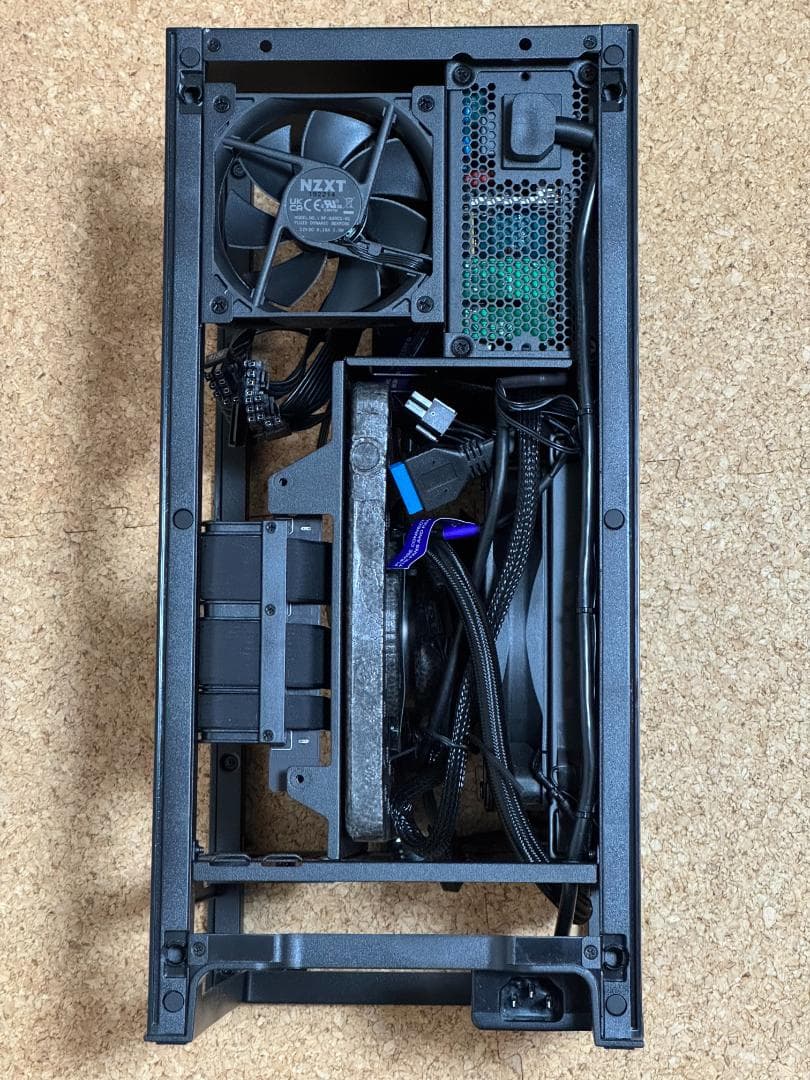 【中古】NZXT H1 V2 ホワイト PCケース