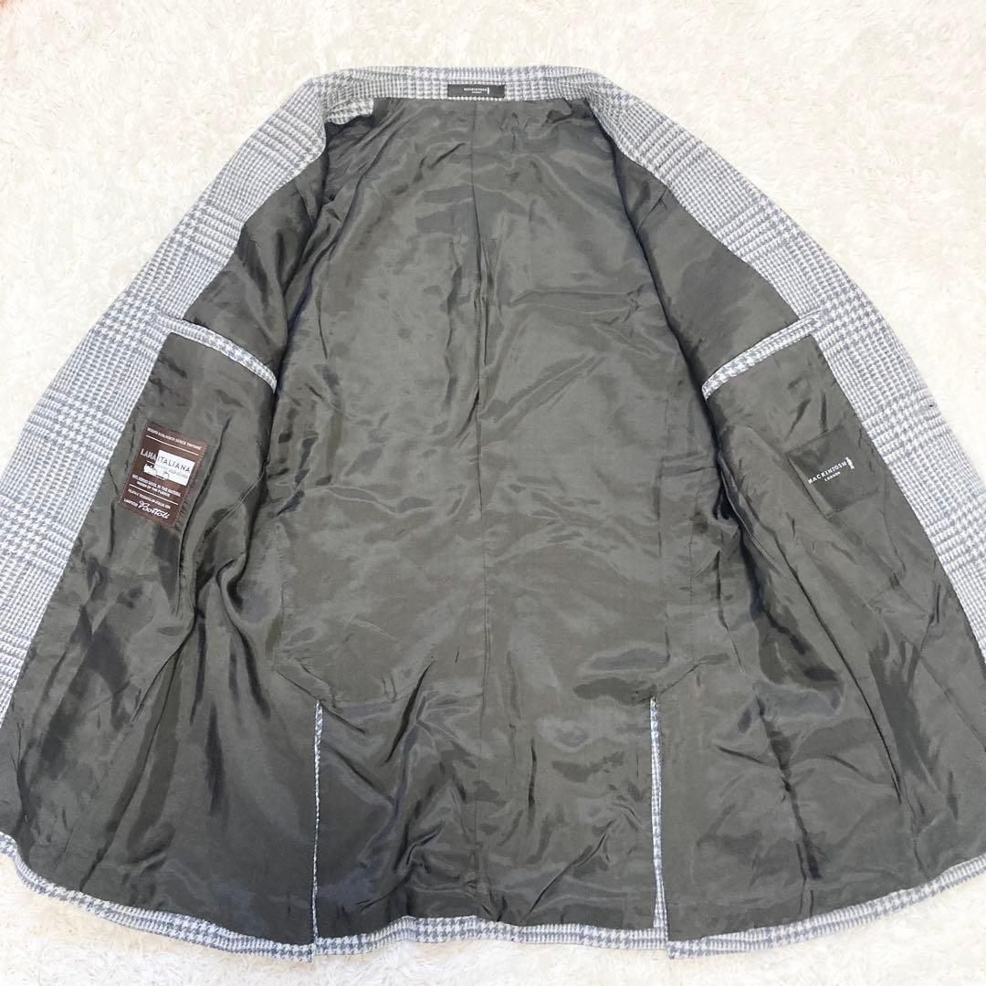 定価8.9万 マッキントッシュ Bottoli グレンチェックツイードジャケット