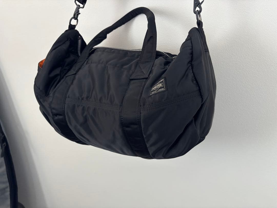 【極美品】PORTER タンカー 2WAY ボストンバッグ Sサイズ ブラック