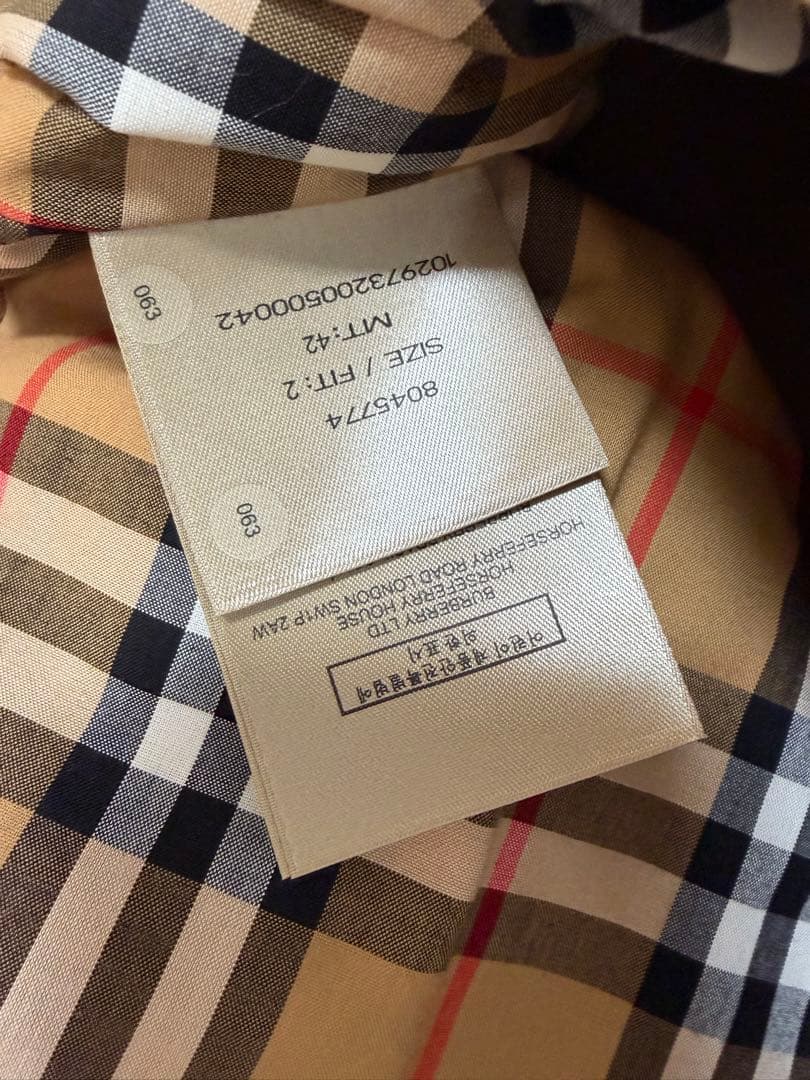バーバリー トレンチコート BURBERRY 新品未使用