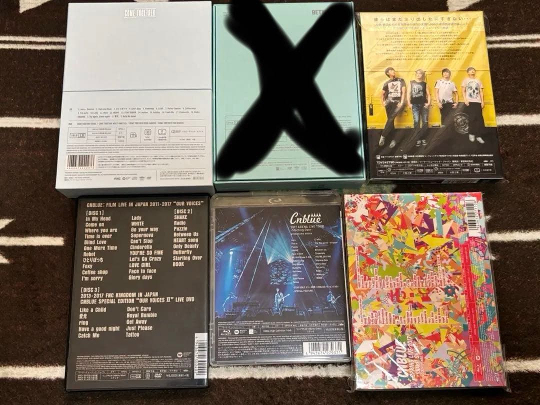 CNBLUE CD、DVDセット