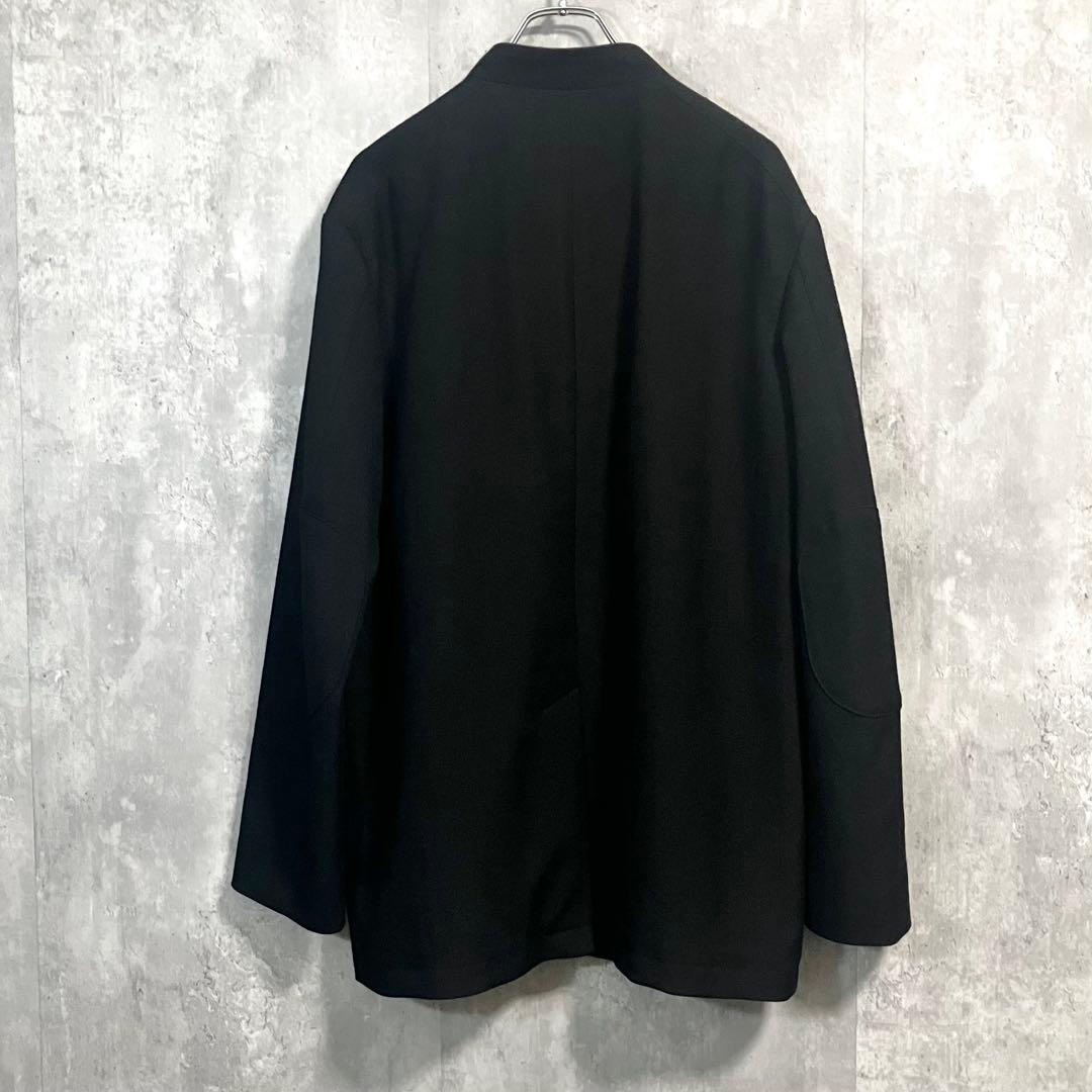 【新品】MBハイエンド尾州 近江晒ウール フォレスティエールジャケットSブラック