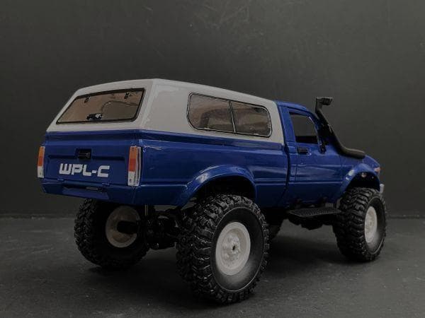 技術基準適合証明済 WPL C-24 1/16 ピックアップトラック 青