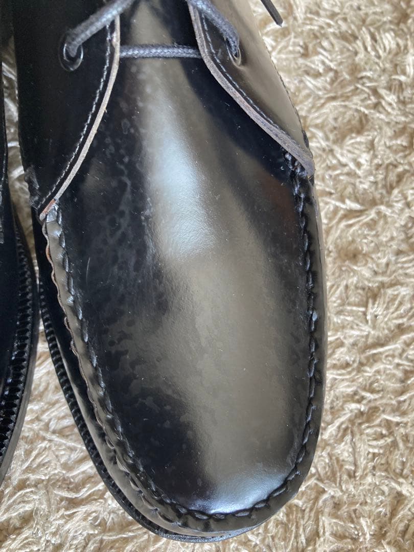 【新品未使用】SEBAGO James 黒 革靴 モカシン 革靴 27.3cm