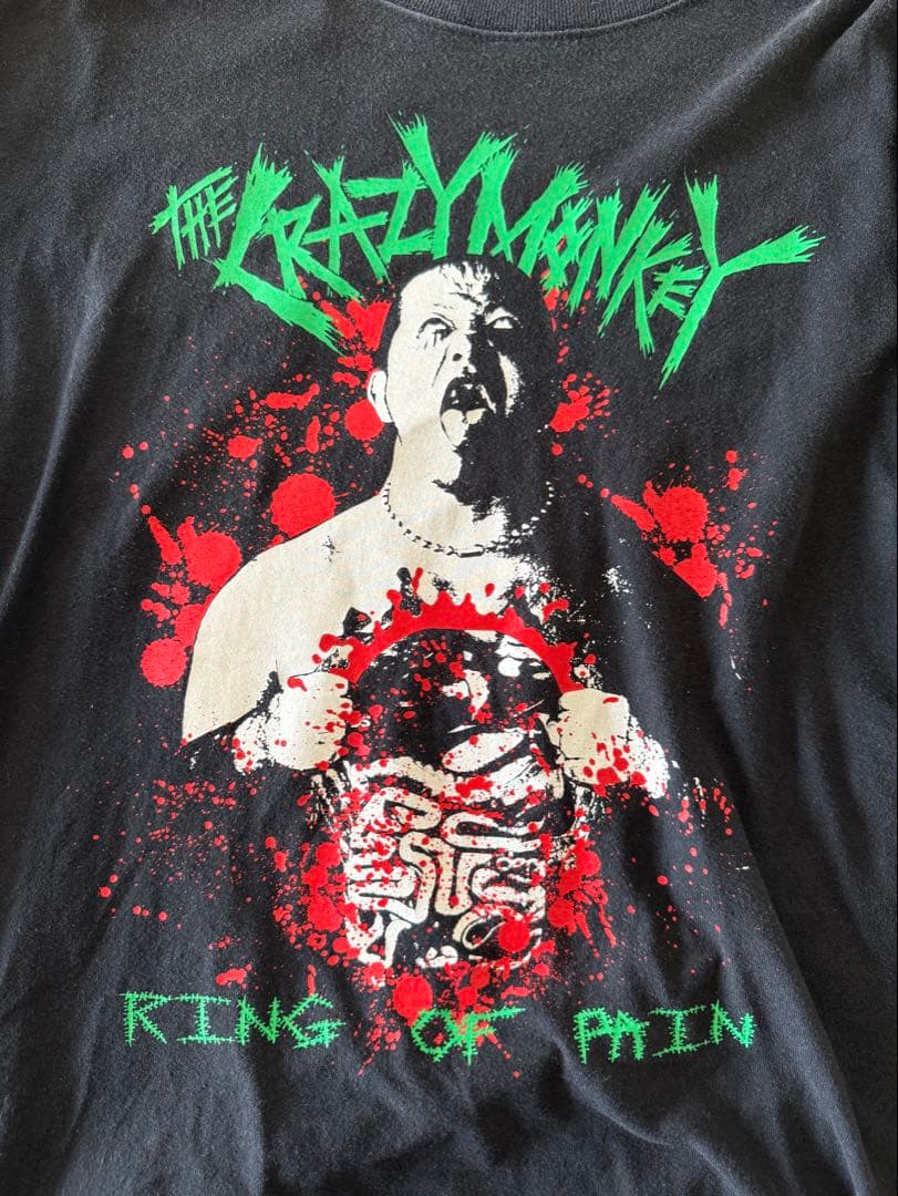 The Crazy Monkey ロングスリーブTシャツ 葛西純 ロンT