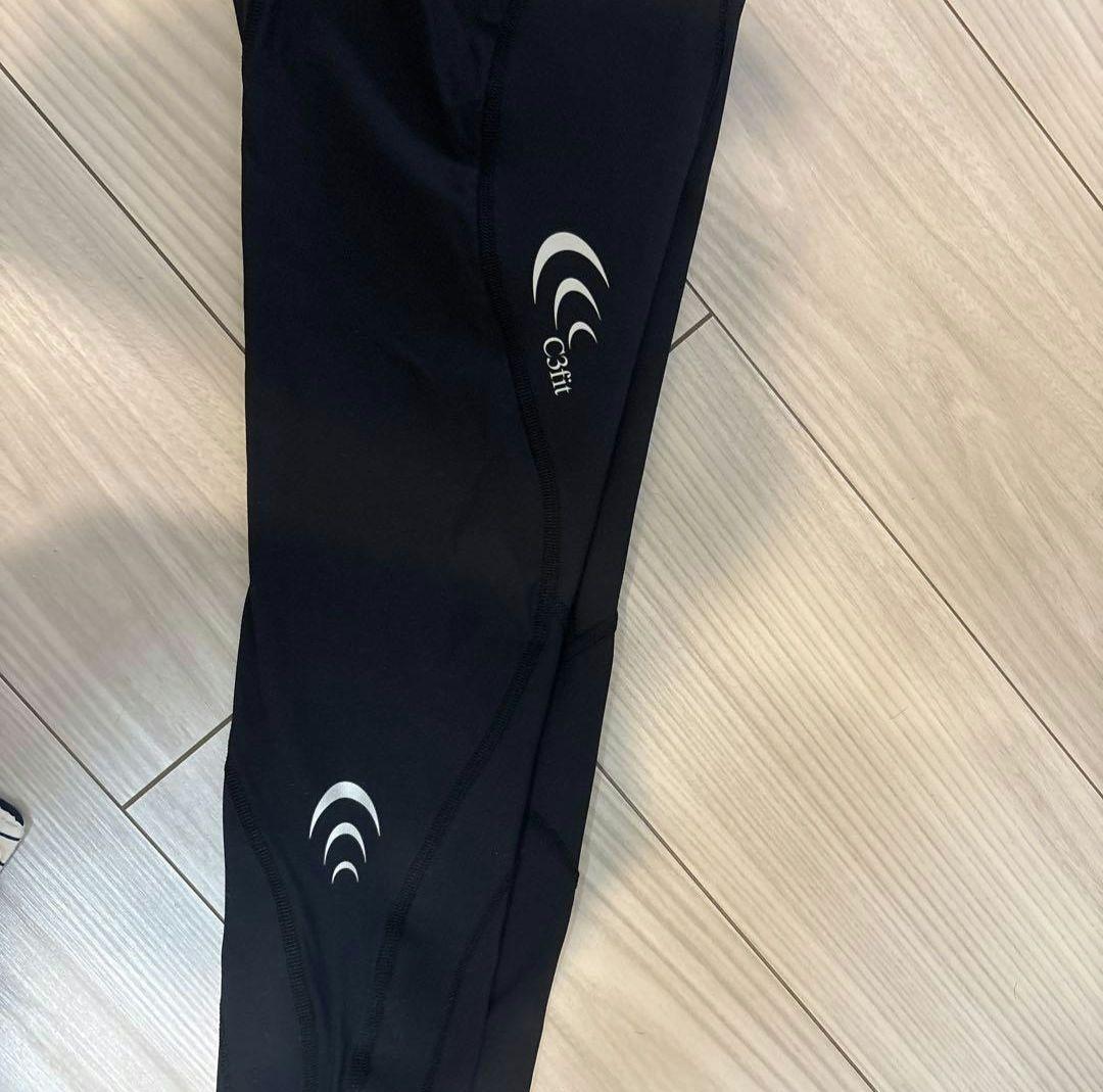 C3fitエレメントロングタイツ ウィーメンズL