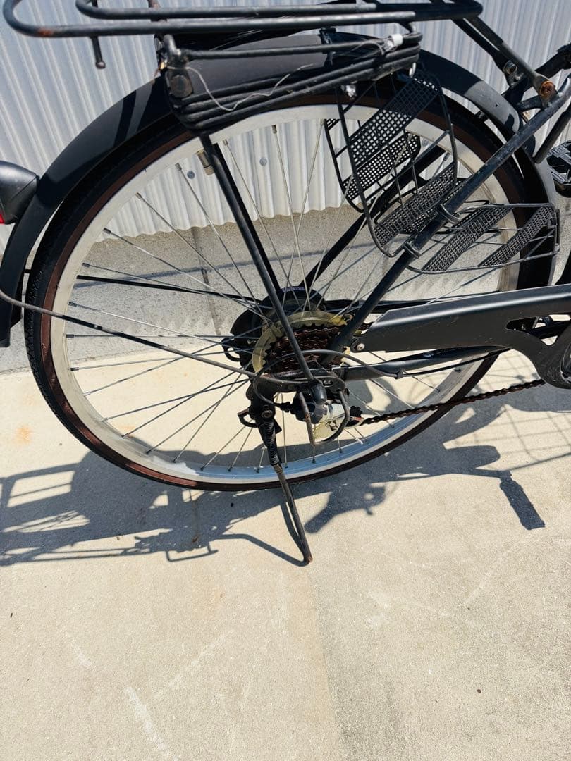 福岡発 Estrella 26インチ 自転車 ママチャリ カゴ付き 通学 通勤